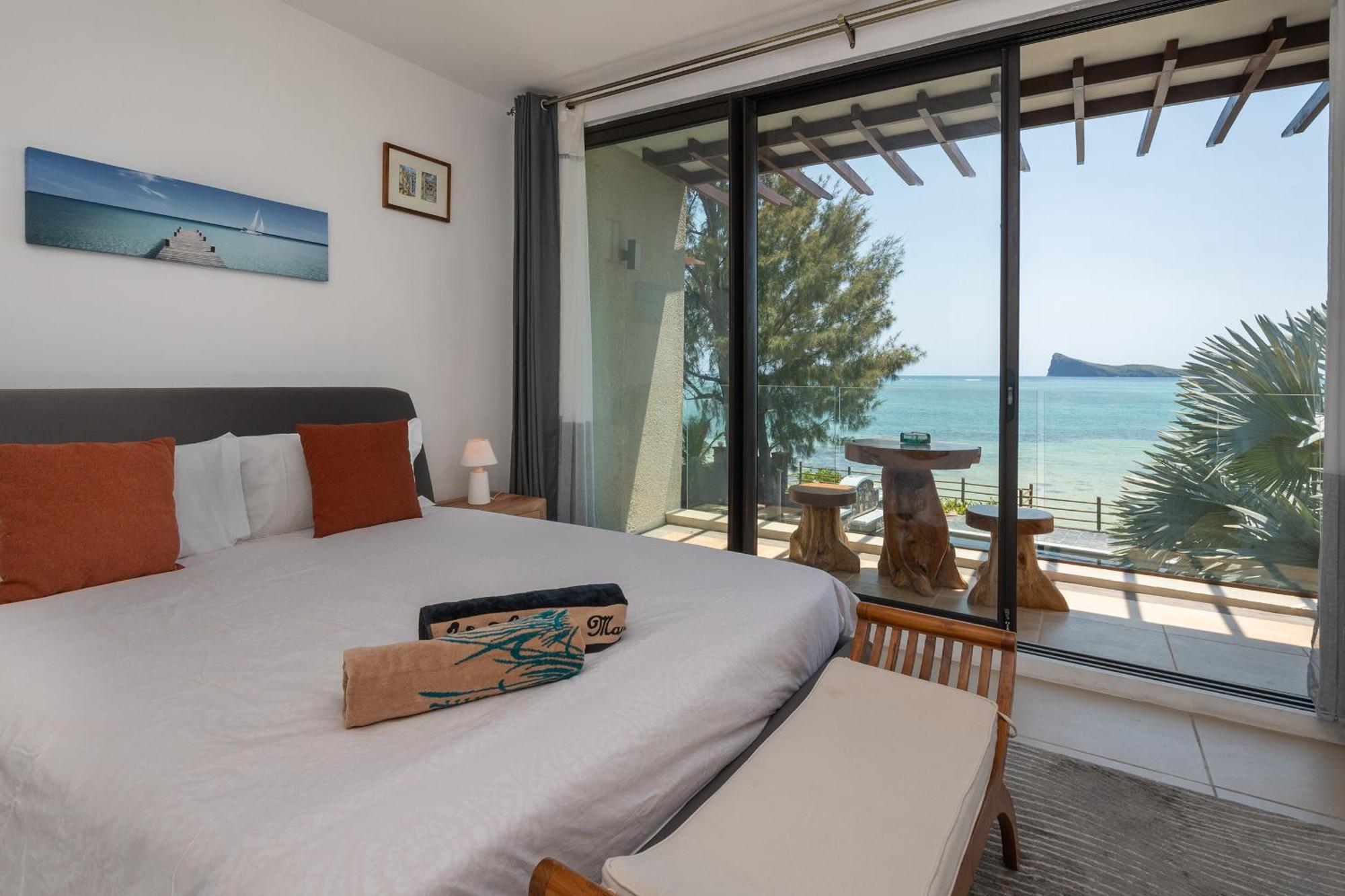 Luxury Beachfront Duplex, Coin De Mire View / 3Bed Cap Malheureux Luaran gambar