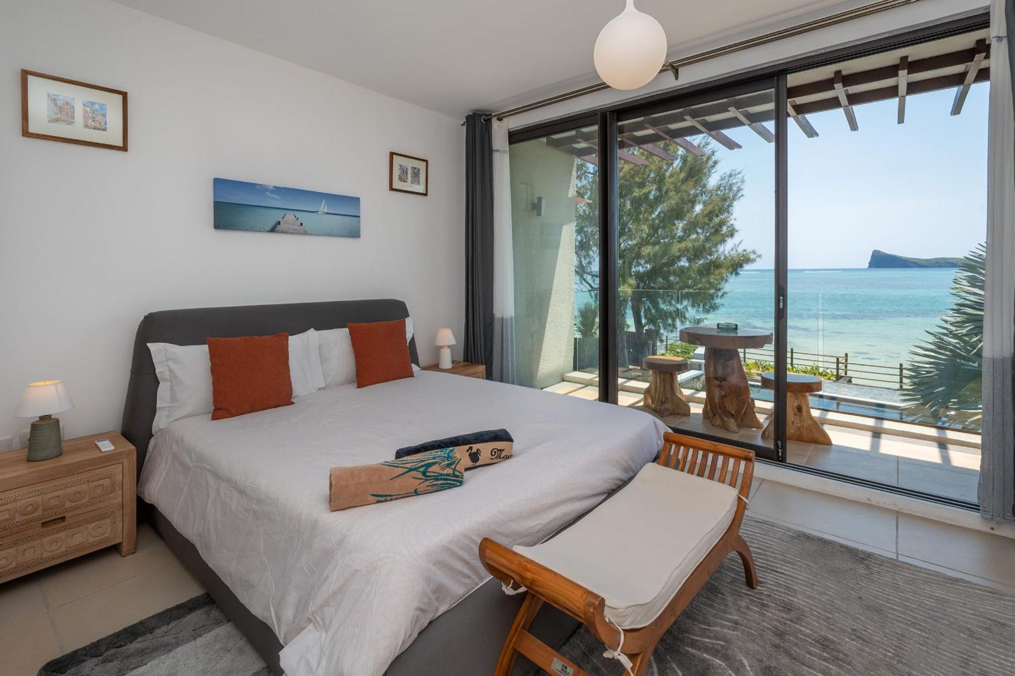 Luxury Beachfront Duplex, Coin De Mire View / 3Bed Cap Malheureux Luaran gambar