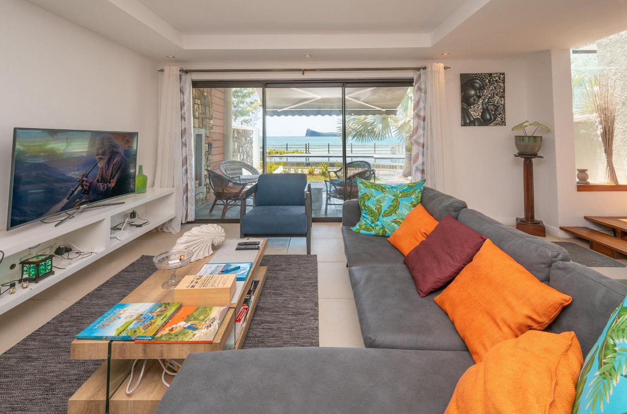 Luxury Beachfront Duplex, Coin De Mire View / 3Bed Cap Malheureux Luaran gambar